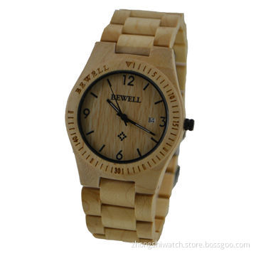 New products wooden watch, fashion hot selling & water resistant